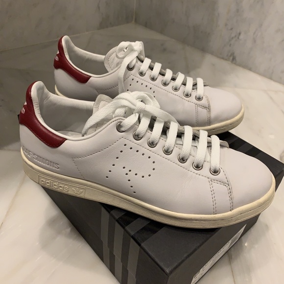 raf simons stan smith burgundy